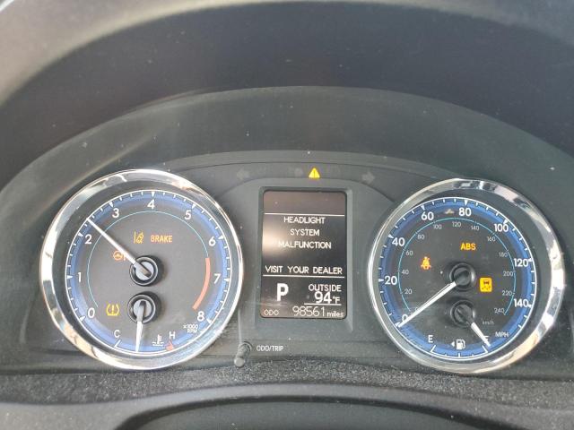 5YFBURHE7HP605832 - 2017 TOYOTA COROLLA L BLACK photo 9