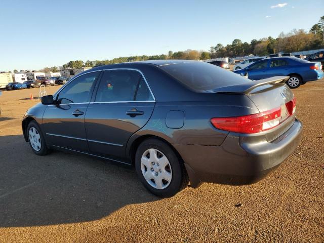 3HGCM564X5G707605 - 2005 HONDA ACCORD LX GRAY photo 2