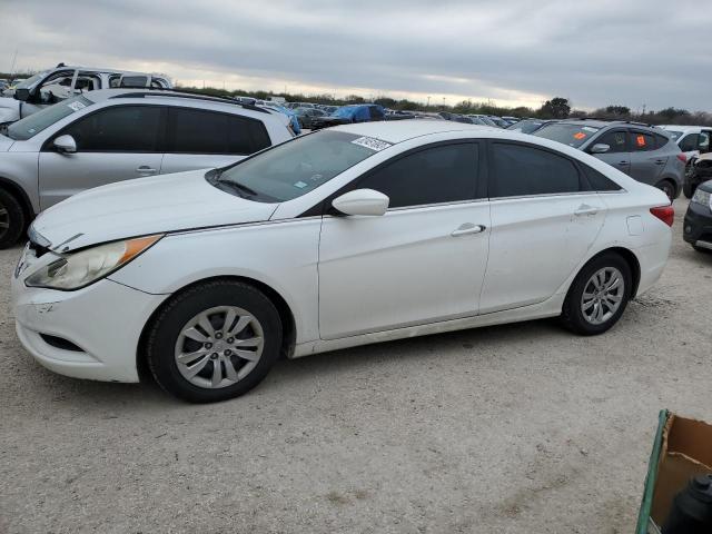 5NPEB4AC0CH457656 - 2012 HYUNDAI SONATA GLS WHITE photo 1