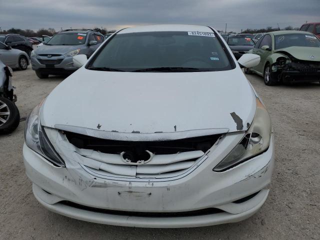 5NPEB4AC0CH457656 - 2012 HYUNDAI SONATA GLS WHITE photo 5