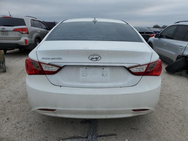 5NPEB4AC0CH457656 - 2012 HYUNDAI SONATA GLS WHITE photo 6