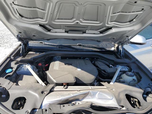5UXTR7C54KLF35158 - 2019 BMW X3 SDRIVE30I SILVER photo 12