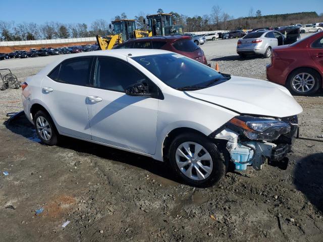 2T1BURHE1HC865370 - 2017 TOYOTA COROLLA L WHITE photo 4