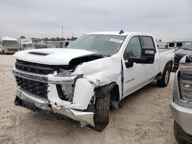 2GC1YNEY0N1202969 - 2022 CHEVROLET SILVERADO K2500 HEAVY DUTY LT WHITE photo 1