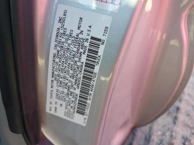 5TETU62N45Z038836 - 2005 TOYOTA TACOMA PRERUNNER ACCESS CAB SILVER photo 12