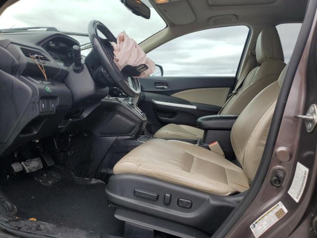 2HKRM3H75FH519376 - 2015 HONDA CR-V EXL 棕色 照片 7