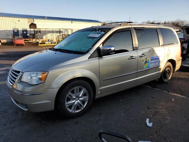 2A8HR64X58R148951 - 2008 CHRYSLER TOWN & COU LIMITED BEIGE photo 1