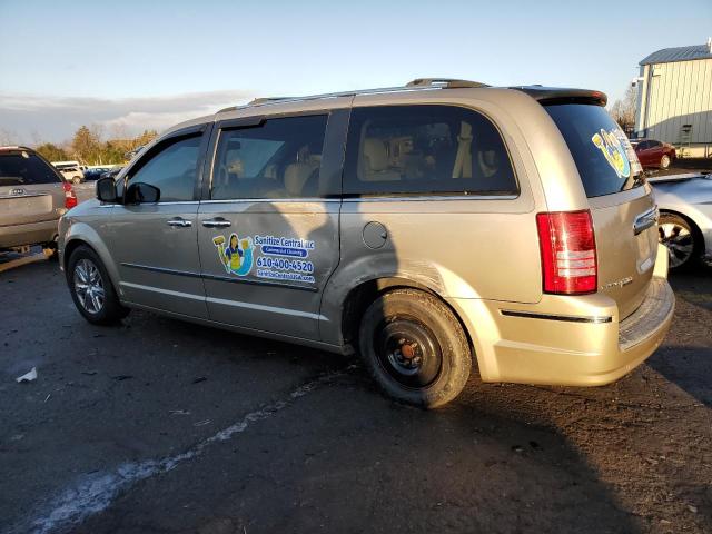 2A8HR64X58R148951 - 2008 CHRYSLER TOWN & COU LIMITED BEIGE photo 2