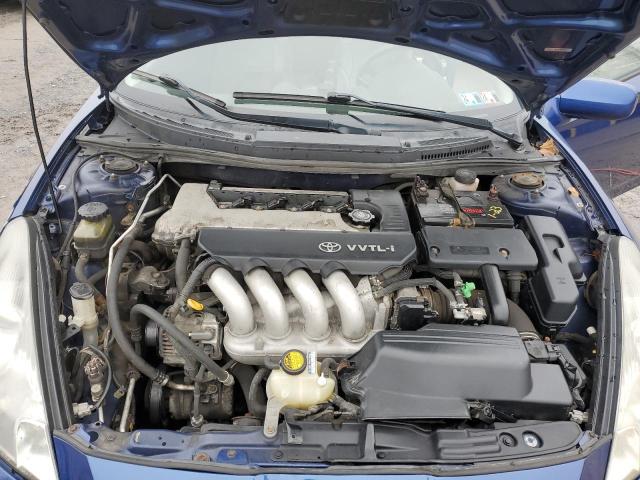 JTDDY38TX30067199 - 2003 TOYOTA CELICA GT-S BLUE photo 11