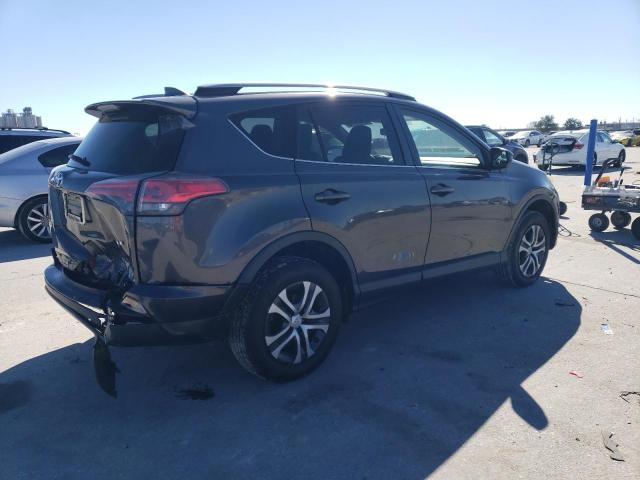 JTMZFREV9JJ738180 - 2018 TOYOTA RAV4 LE GRAY photo 3