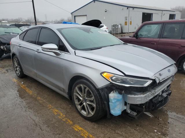 3FA6P0CD1LR178059 - 2020 FORD FUSION SEL SILVER photo 4