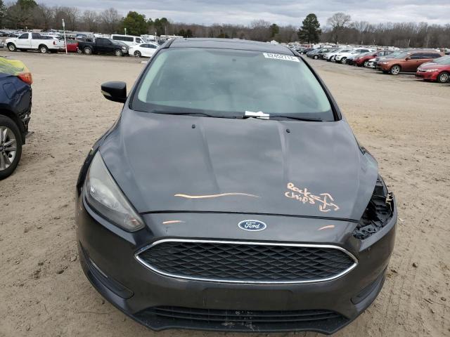 1FADP3H24HL227955 - 2017 FORD FOCUS SEL GRAY photo 5