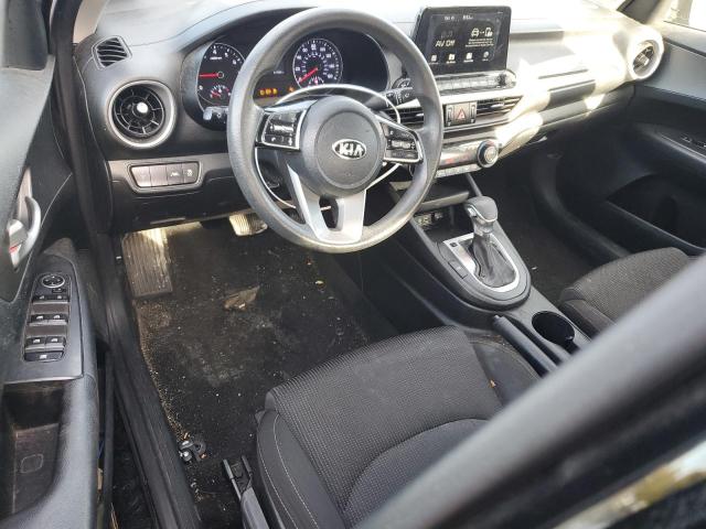 3KPF24AD3KE030133 - 2019 KIA FORTE FE BLACK photo 8