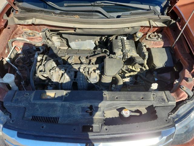 JA4AZ3A33FZ011352 - 2015 MITSUBISHI OUTLANDER SE Turuncu fotoğraf 12