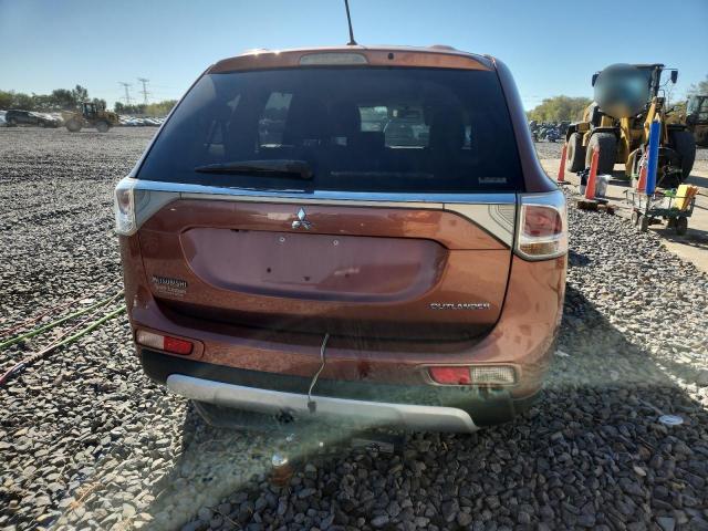 JA4AZ3A33FZ011352 - 2015 MITSUBISHI OUTLANDER SE Turuncu fotoğraf 6