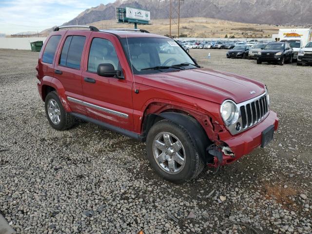 1J4GL58K46W152534 - 2006 JEEP LIBERTY LIMITED RED photo 4