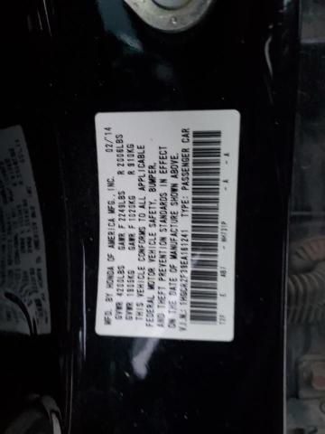 1HGCR2F39EA161241 - 2014 HONDA ACCORD LX BLACK photo 13