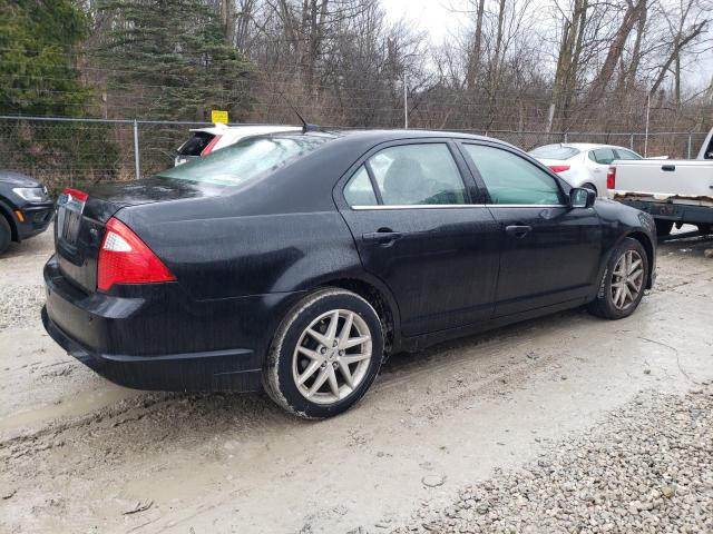 3FAHP0JA4BR267592 - 2011 FORD FUSION SEL BLACK photo 3