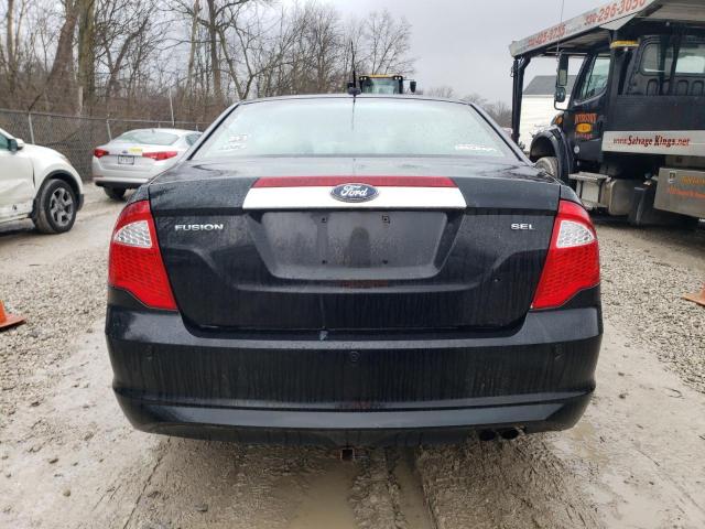 3FAHP0JA4BR267592 - 2011 FORD FUSION SEL BLACK photo 6