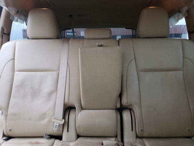 5TDKKRFH9GS500198 - 2016 TOYOTA HIGHLANDER XLE GOLD photo 10