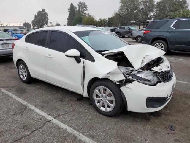 KNADM4A36D6225268 - 2013 KIA RIO LX WHITE photo 4