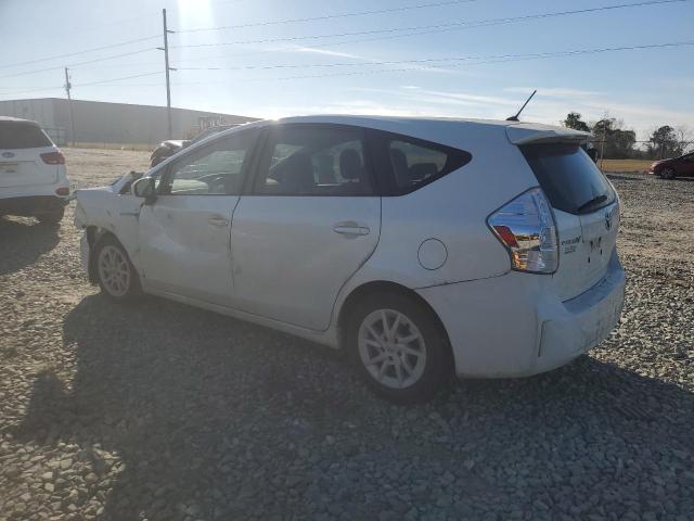 JTDZN3EU9C3037041 - 2012 TOYOTA PRIUS V WHITE photo 2