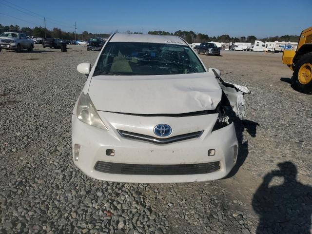 JTDZN3EU9C3037041 - 2012 TOYOTA PRIUS V WHITE photo 5