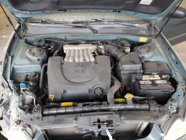 KMHWF35HX5A102251 - 2005 HYUNDAI SONATA GLS BLUE photo 11