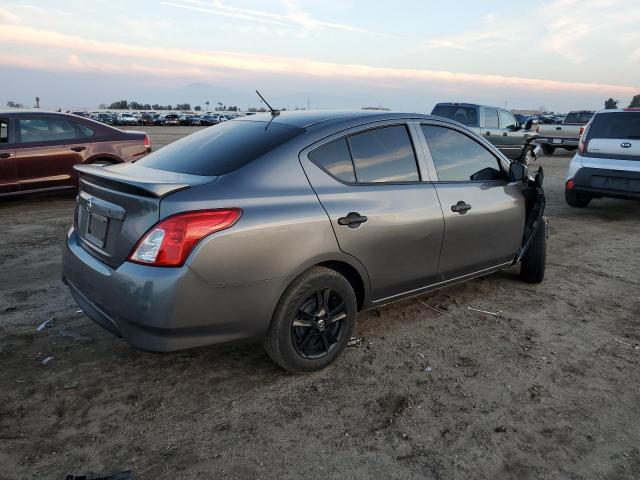 3N1CN7AP9KL836708 - 2019 NISSAN VERSA S CHARCOAL photo 3