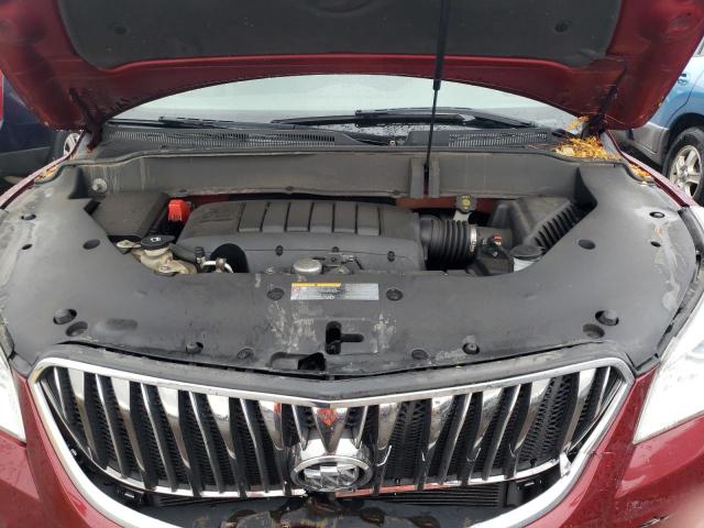 5GAKRAKDXGJ105090 - 2016 BUICK ENCLAVE RED photo 12