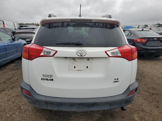 2T3BFREV9FW297239 - 2015 TOYOTA RAV4 LE WHITE photo 6