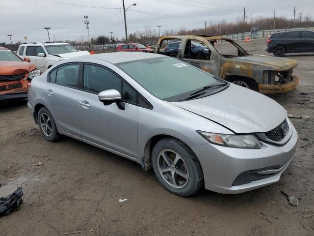 19XFB2F75FE044208 - 2015 HONDA CIVIC SE SILVER photo 4