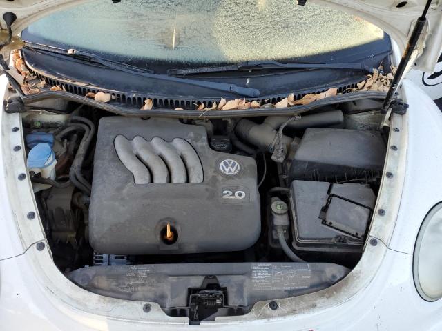 3VWBS21C31M417082 - 2001 VOLKSWAGEN NEW BEETLE GL 白色 照片 11
