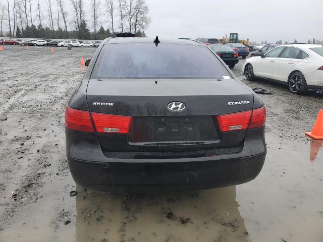 5NPET4AC8AH618300 - 2010 HYUNDAI SONATA GLS BLACK photo 6