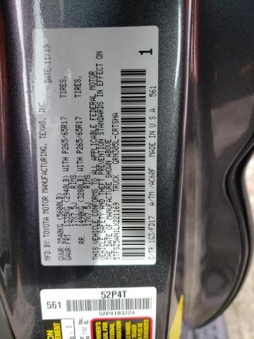 5TFSZ5AN1LX221169 - 2020 TOYOTA TACOMA ACCESS CAB Қара фото 12