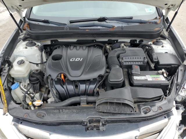 5NPEC4AC9BH007063 - 2011 HYUNDAI SONATA SE WHITE photo 11