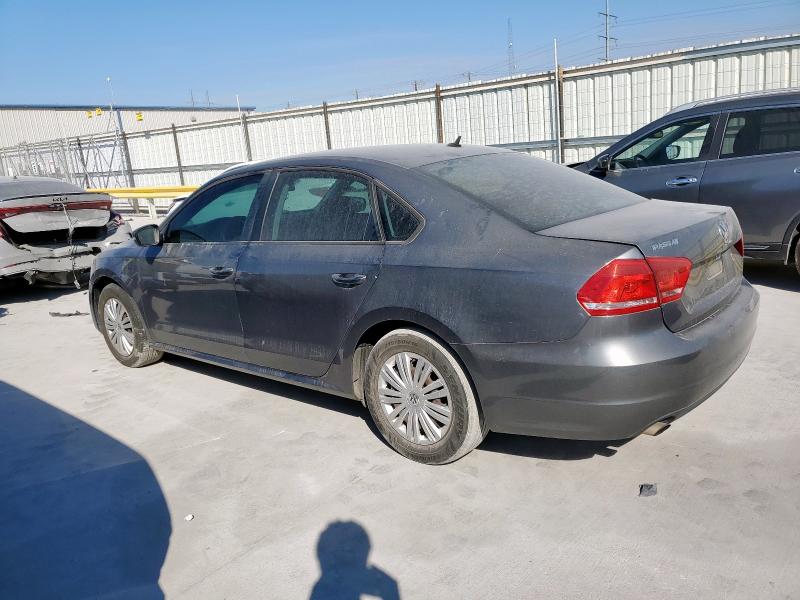 1VWAS7A31EC028215 - 2014 VOLKSWAGEN PASSAT S رمادي صورة 2