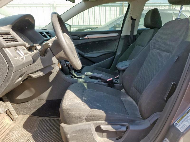 1VWAS7A31EC028215 - 2014 VOLKSWAGEN PASSAT S رمادي صورة 7