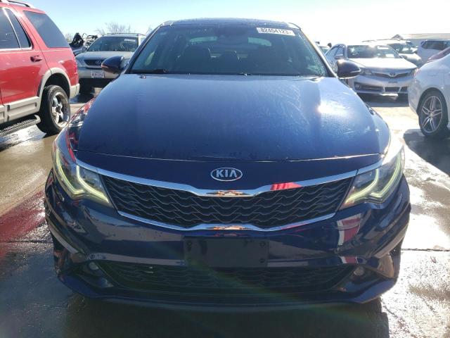 5XXGT4L37KG303796 - 2019 KIA OPTIMA LX BLUE photo 5