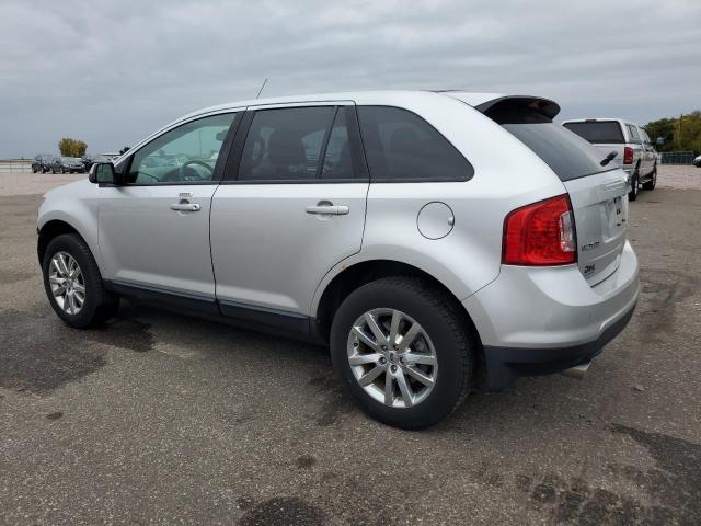 2FMDK4JC4CBA81742 - 2012 FORD EDGE SEL SILVER photo 2