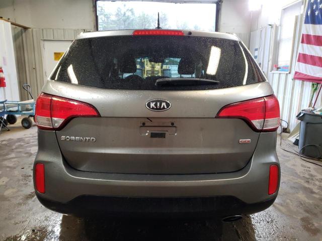 5XYKTCA64EG427199 - 2014 KIA SORENTO LX GRAY photo 6