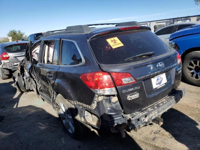 4S4BRBCC2B3348573 - 2011 SUBARU OUTBACK 2.5I PREMIUM GRAY photo 2