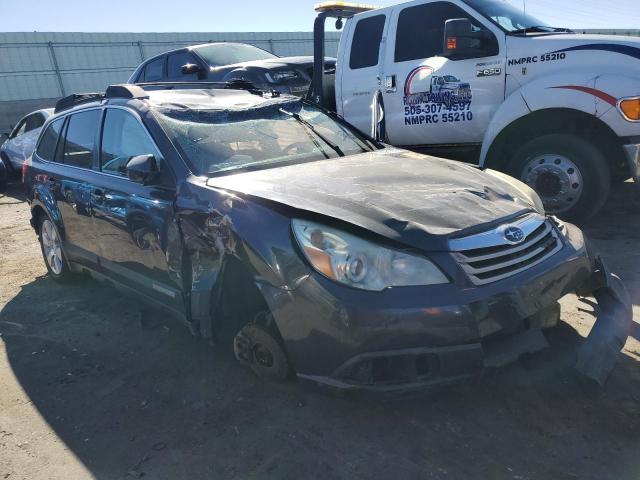 4S4BRBCC2B3348573 - 2011 SUBARU OUTBACK 2.5I PREMIUM GRAY photo 4