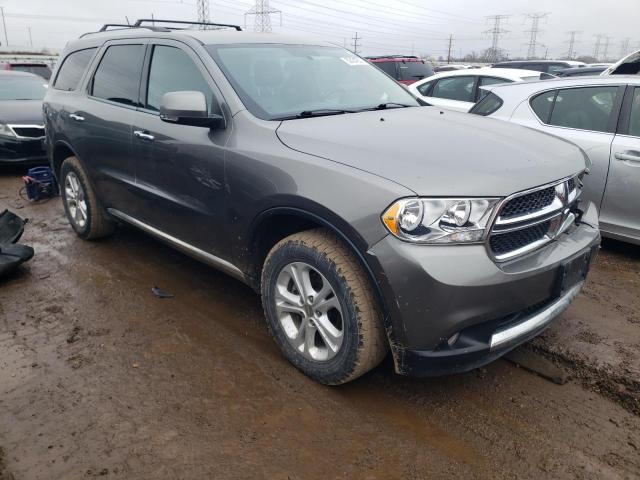 1C4RDJDG3DC604798 - 2013 DODGE DURANGO CREW GRAY photo 4