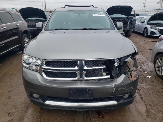 1C4RDJDG3DC604798 - 2013 DODGE DURANGO CREW GRAY photo 5