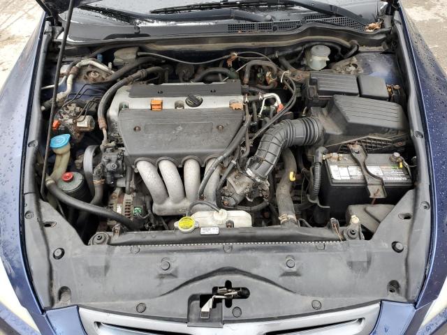 1HGCM56373A006197 - 2003 HONDA ACCORD LX BLUE photo 11