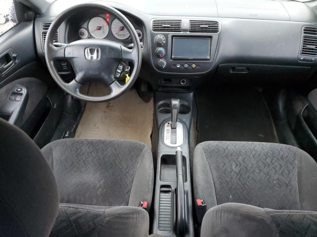 1HGEM22522L817410 - 2002 HONDA CIVIC LX SILVER photo 8