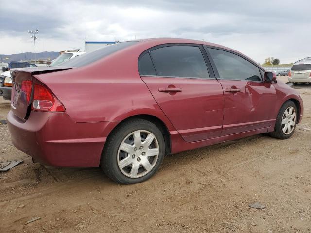 1HGFA16517L071881 - 2007 HONDA CIVIC LX Կարմիր լուսանկար 3