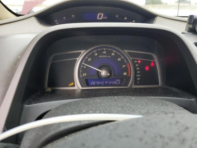 1HGFA16517L071881 - 2007 HONDA CIVIC LX Կարմիր լուսանկար 9