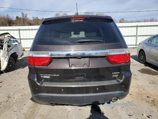 1C4RDHDG9DC605799 - 2013 DODGE DURANGO CREW BLACK photo 6